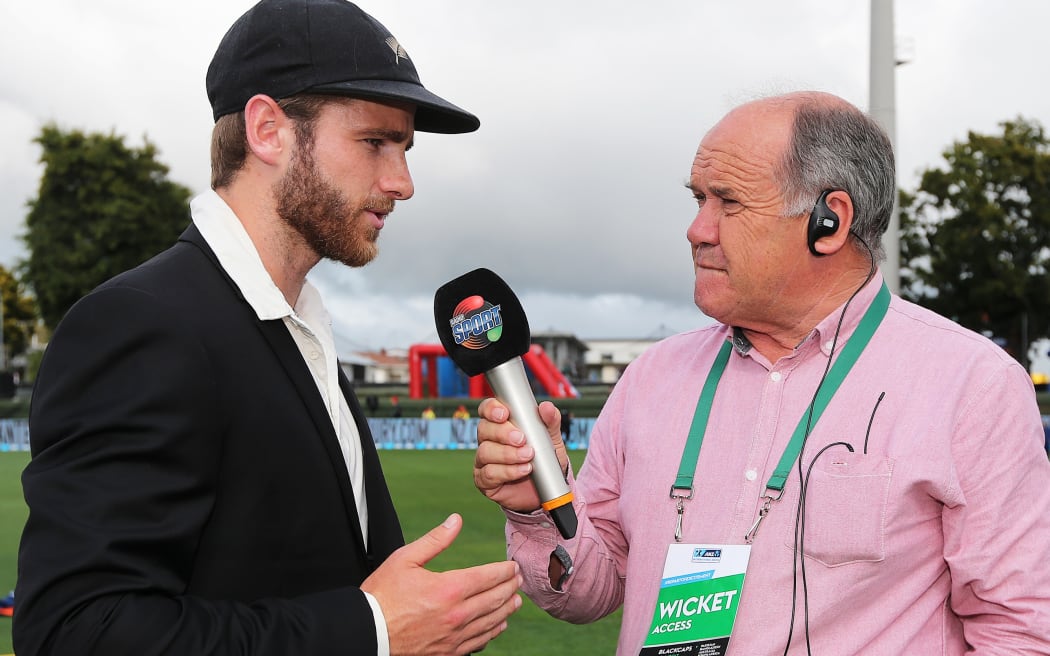 Bryan Waddle interviews Black Caps captain Kane Williamson.