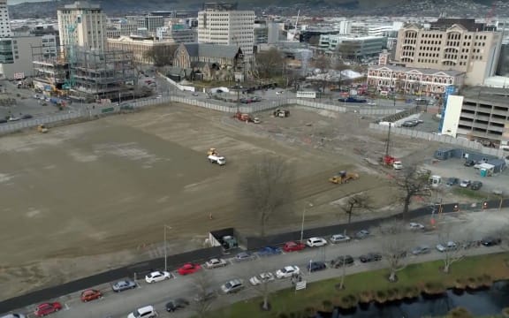 Building site in Christchurch