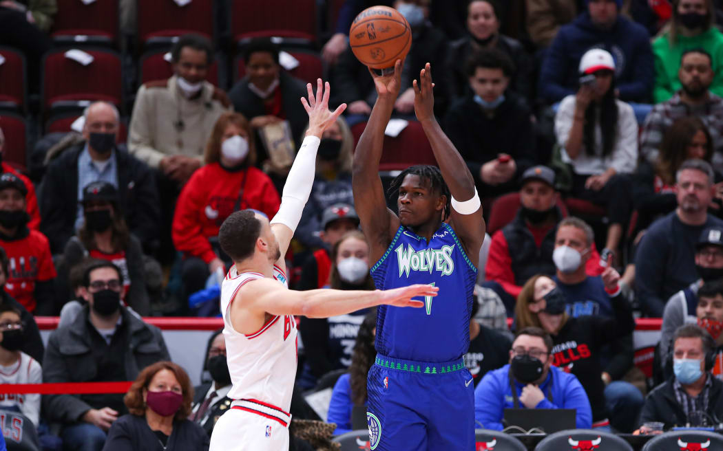 Minnesota Timberwolves forward Anthony Edwards