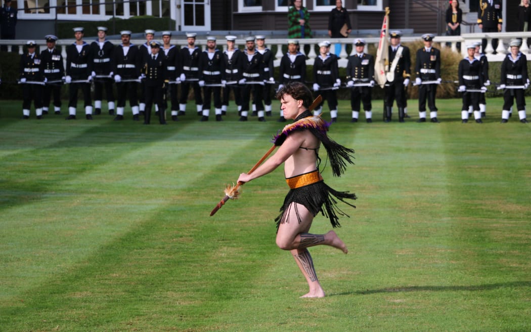 Powhiri ceremony for Samoa's Head of State Tuimaleali'ifano Va'aleto'a Sualauvi II