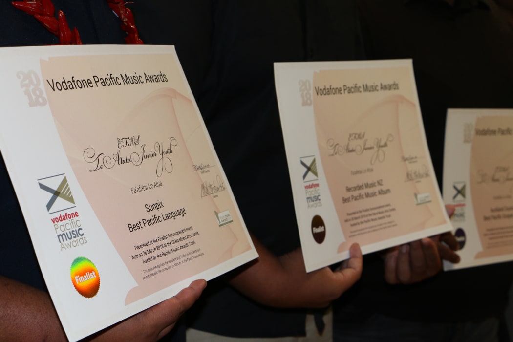Nominee awards for EFKS Te Atatu Junior Youth