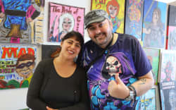 Alicia Rocha and Phill Sigglekow say the Magenta Creative Space changed their lives for the better.