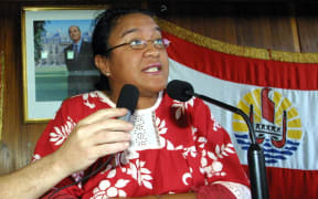 The Tapura Huiraatira's Lana Tetuanui