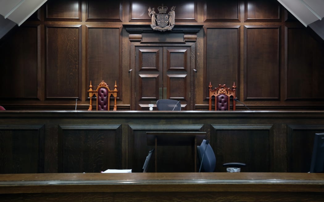 040714. Photo Diego Opatowski / RNZ. Wellington High Court. Courtroom 1.