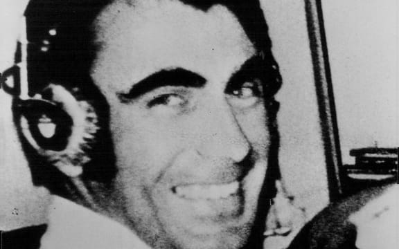 Captain Jim Collins Mt, Erebus pilot. 4 December, 1981.