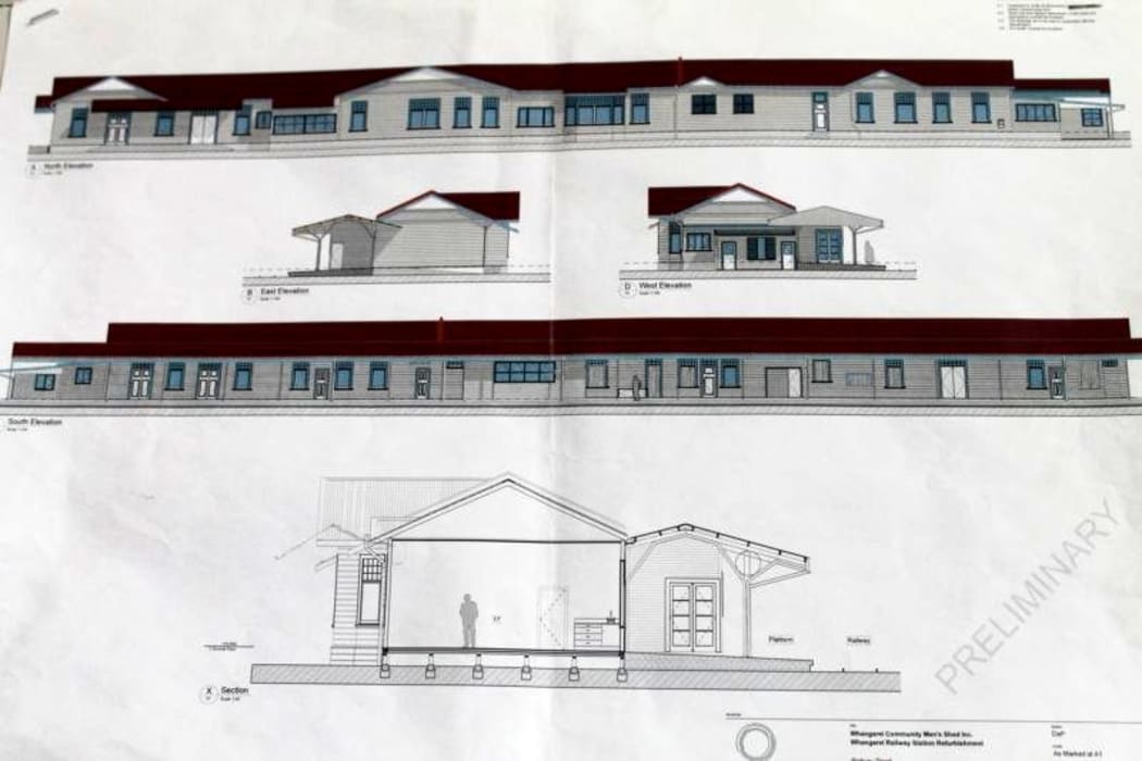 This is an image  of  the Old Whangarei Railway Station, with its  new improved look...courtesy  the Conservation Restoration Plan
