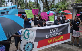 Association of the University of the South Pacific Staff in Suva want the Vice-Chancellor out. 18 October 2024