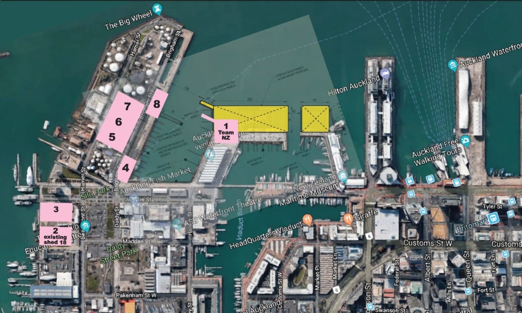Viaduct Harbour Holdings America's Cup plan