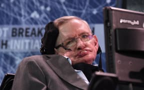 Professor Stephen Hawking in 2016