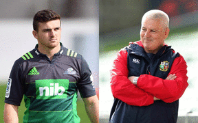 Bryn Gatland, left, and Warren Gatland