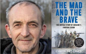 Image of Colin Freeman and book cover