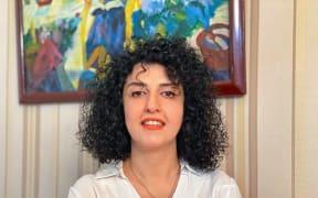 Iranian women's rights campaigner Narges Mohammadi.