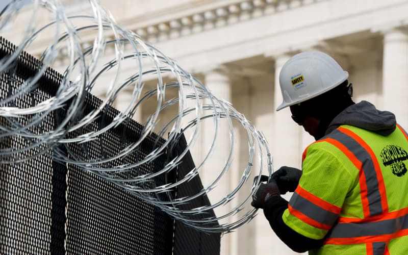 US closes landmarks as security ramps up for inauguration | RNZ