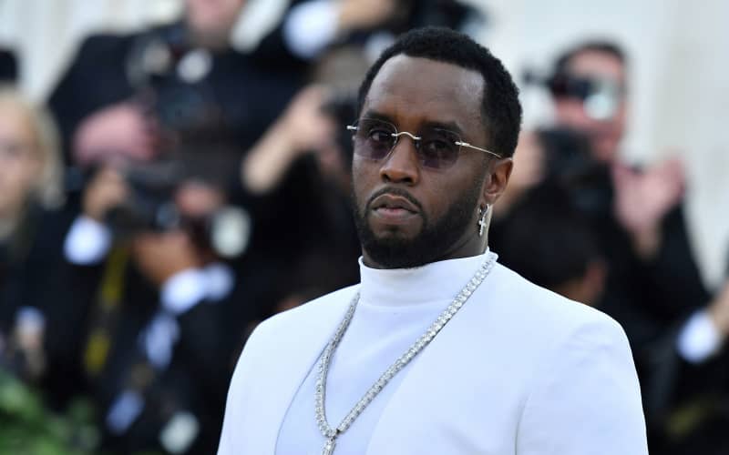Sean “Diddy” Combs arrives for the 2018 Met Gala on May 7, 2018, at the Metropolitan Museum of Art in New York.