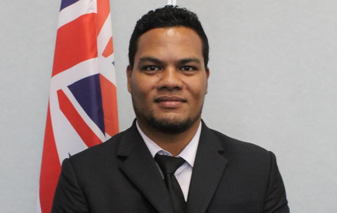 Tuvalu's Minister of Justice, Communication and Foreign Affairs Hon. Simon Kofe.
