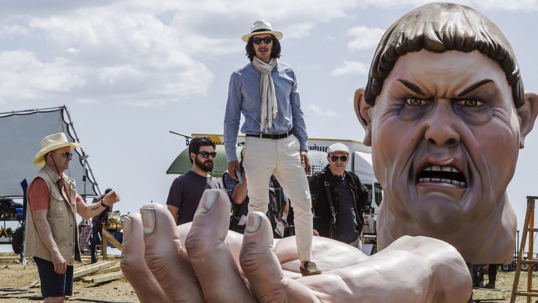Adam Driver as Toby, the film director whose sanity is starting to crack, in The Man Who Killed Don Quixote.