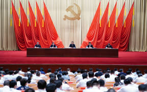 Chinese President Xi Jinping, addresses the opening of a training session for young and middle-aged officials at the Party School of the CPC Central Committee