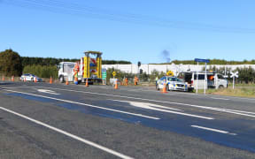 Site of train, car crash on Pongakawa School Road