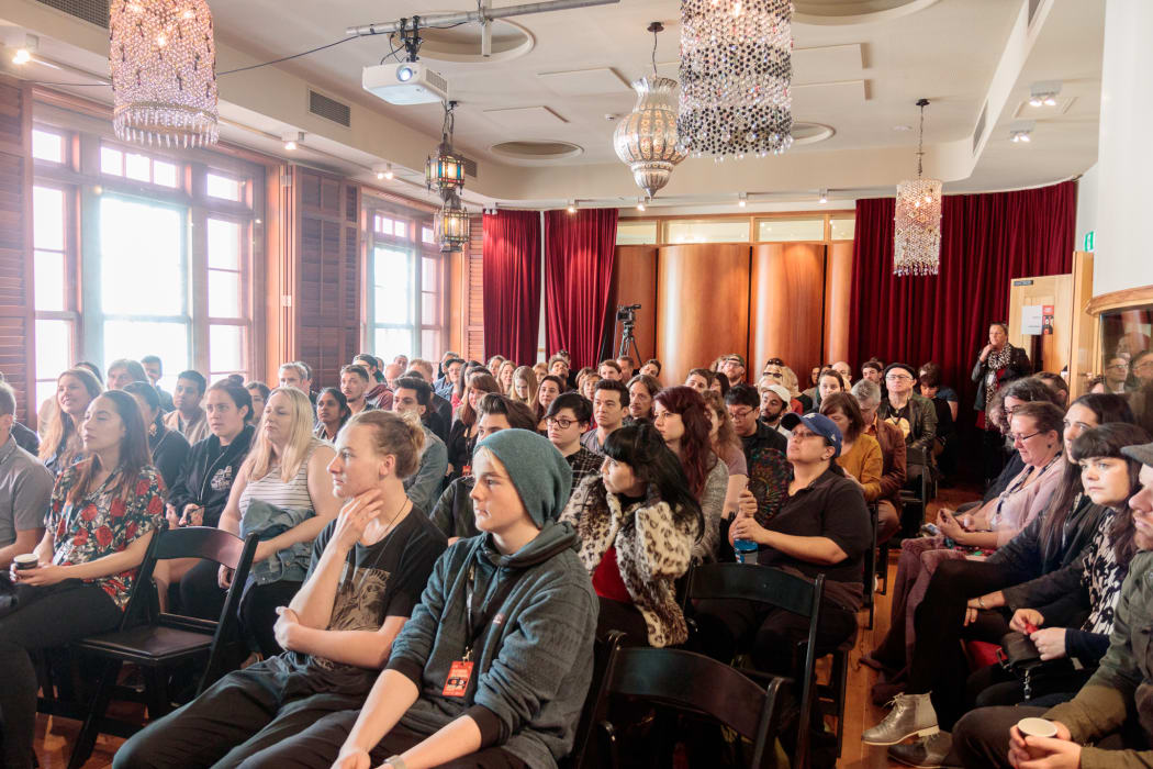 Attentive audience at Going Global 2017