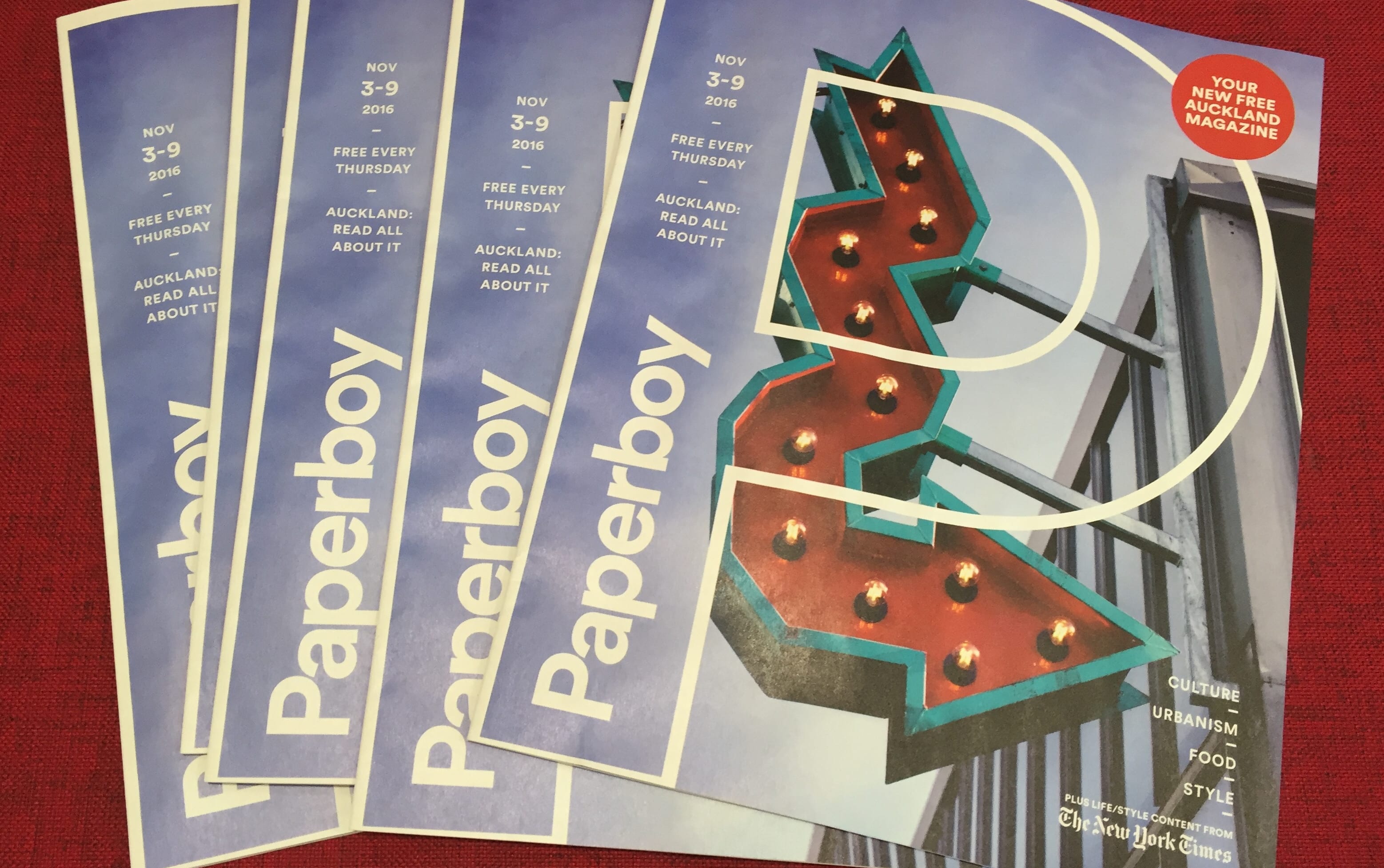 Paperboy's first edition came out on Thursday.