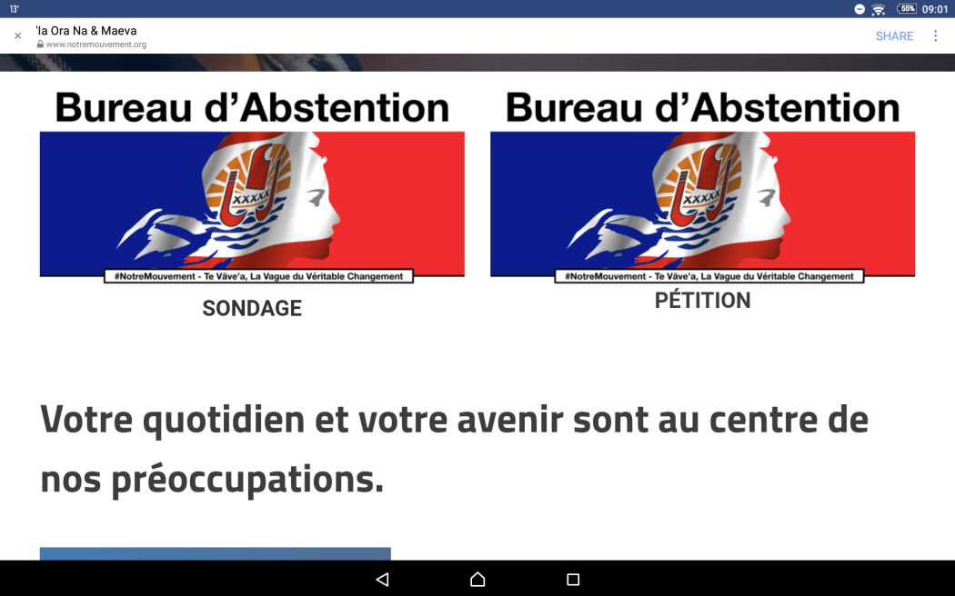 Our Movement petitions for election delay