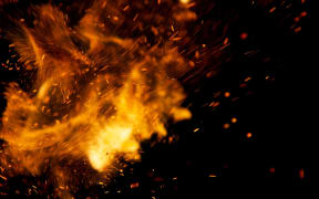 Fire flames