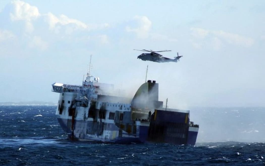 The rescue operation saved all but seven passengers from the burned ferry Norman Atlantic.