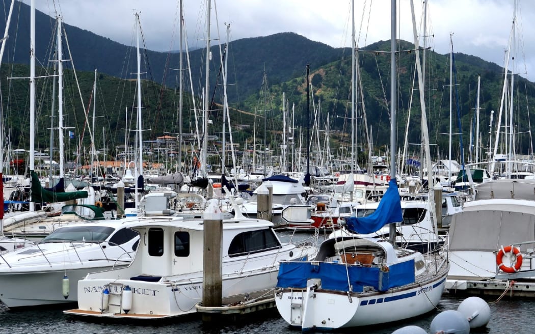 Boats in Picton.