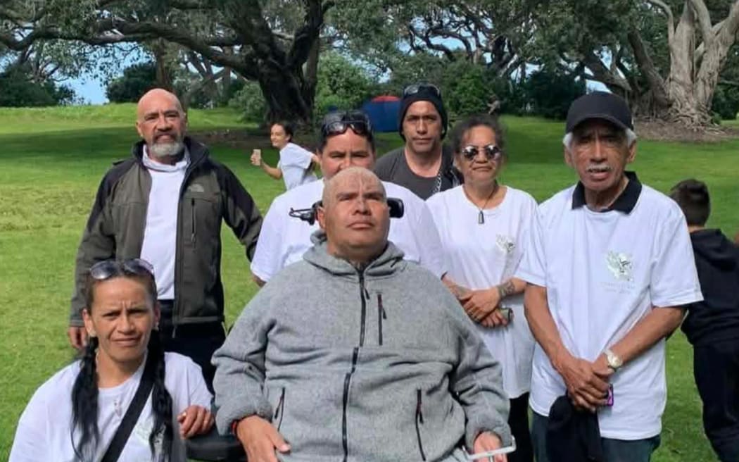 The Auckland man's home was significantly damaged in a fire on Saturday.