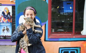 Claire Naughton with Lola.