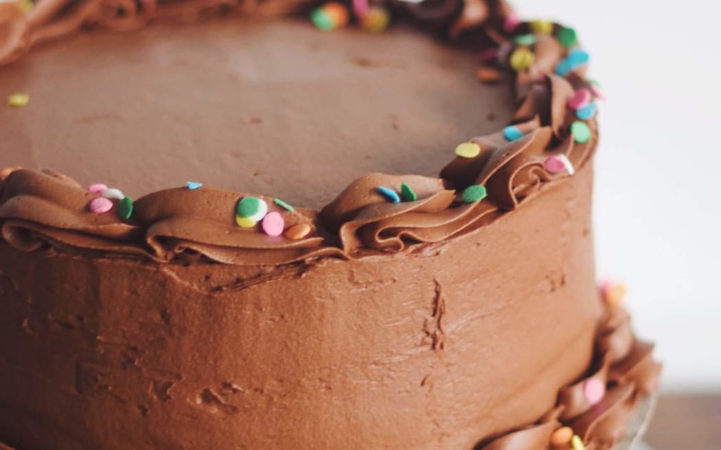 Chocolate birthday cake