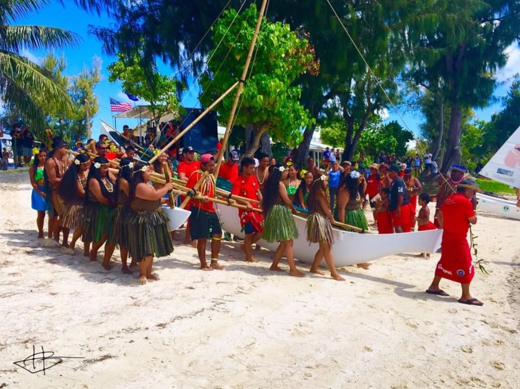Chamorro canoe