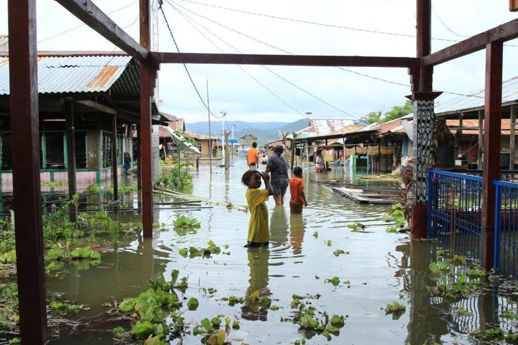 Flooding in Papua in March 2019
