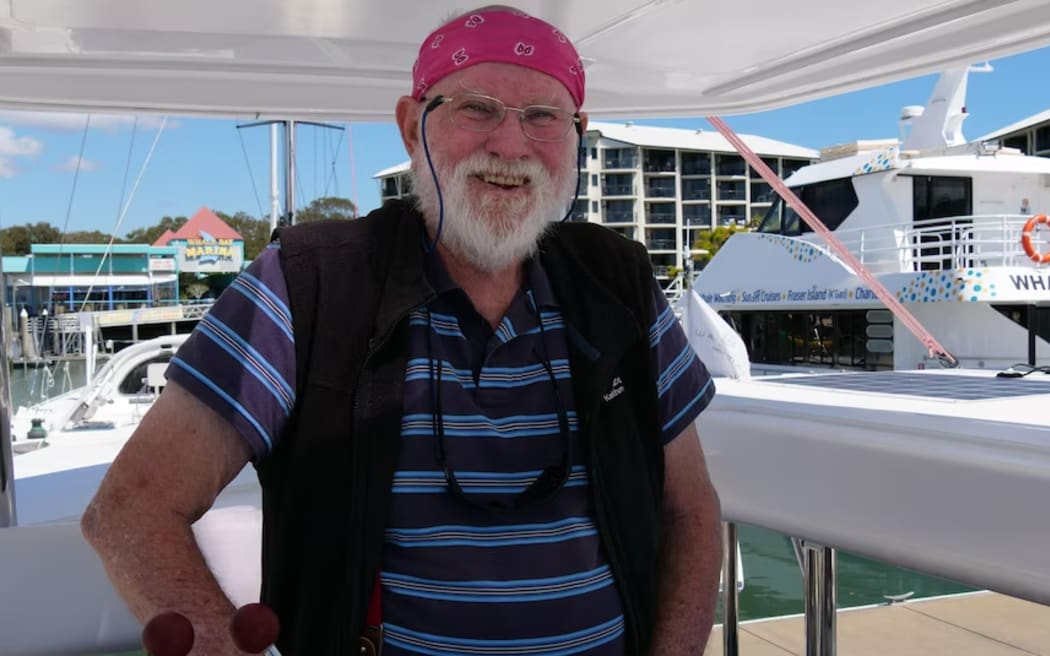 Wally Franklin lleva más de 30 años investigando las ballenas jorobadas.