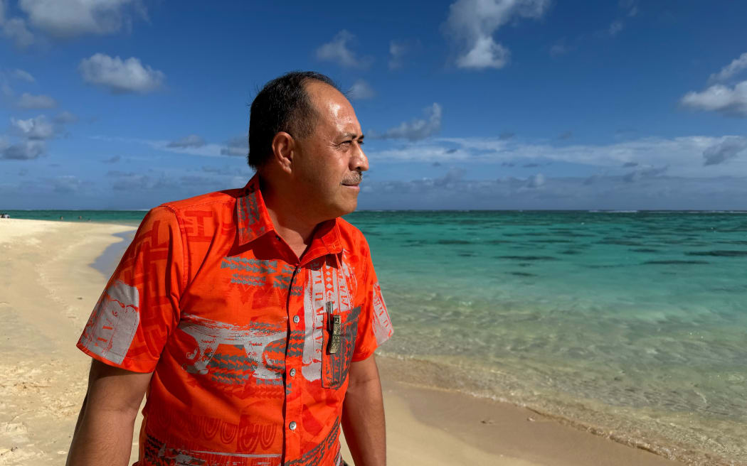 Dalton Tagelagi in Rarotonga. 7 November 2023.