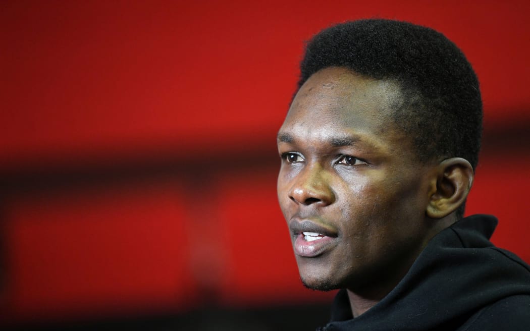 New Zealand UFC fighter Israel Adesanya.