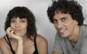 Andrea Lo Vetere and Sara Mutande, authors of The Camping Cookbook