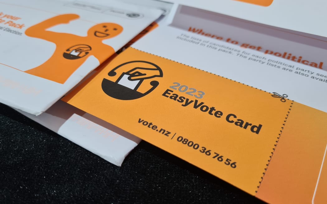 Easy vote envelope packs for the 2023 general election.