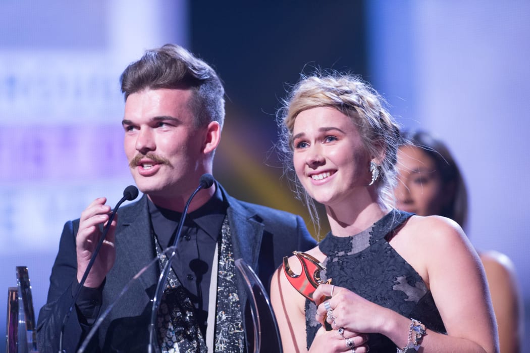 Nelson duo Broods took home their first-ever Tui for Breakthrough Artist of the Year