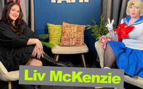 Liv McKenzie and Evie Orpe for The TAHI's Halloween episode