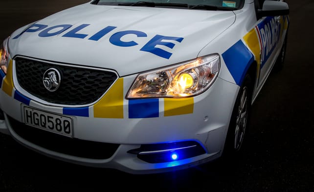 Generic police car.
