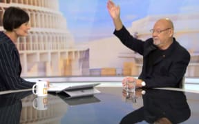 Sir Ray Avery on Newshub Nation earlier this month, accusing Helen Clark of grandstanding.