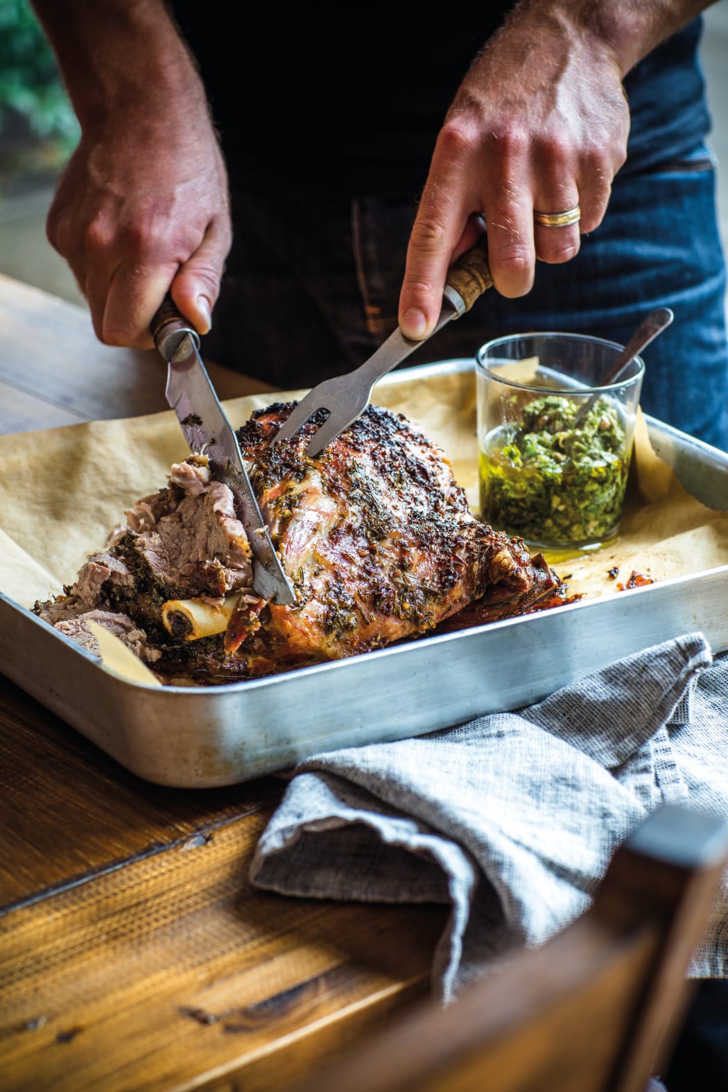 Nadia Lim's Slow Roasted Lamb