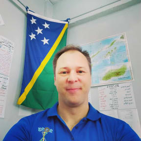 Aaron Alsop is the Lead Advisor for the Solomon Islands Sport & Leadership Institute.