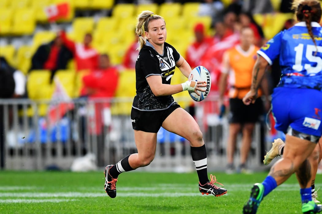 Kiwi Ferns league player and 2020 Young New Zealander of the Year, Georgia Hale.