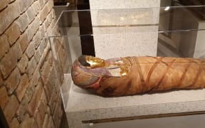 Egyptian mummies in Ägyptisches Museum Berlin