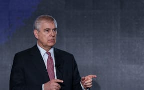 British Prince Andrew, the Duke of York in Shenzhen, south China's Guangdong Province