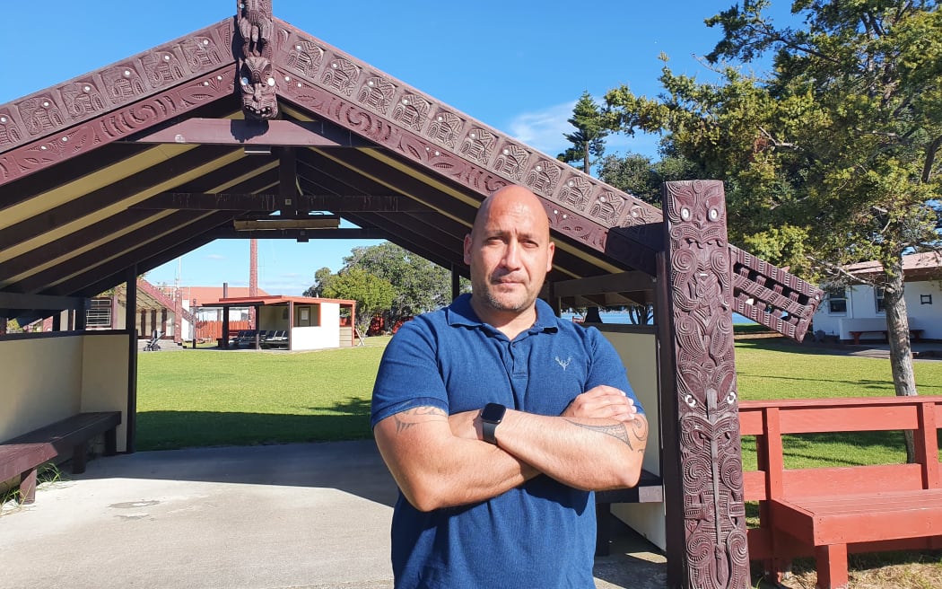 Whareroa Marae environmental spokesperson Joel Ngatuere wants heavy industry to move from the area.