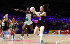 Zimbabwe v New Zealand - Bailey Mes of New Zealand.