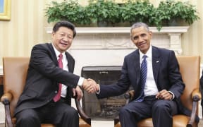 Barack Obama and Xi Jinping